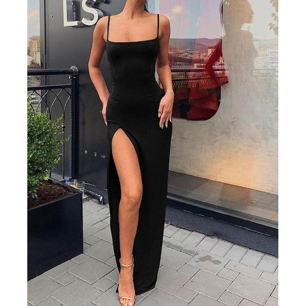 Karlee Dress | Women's Elegant Maxi Dress with Slit