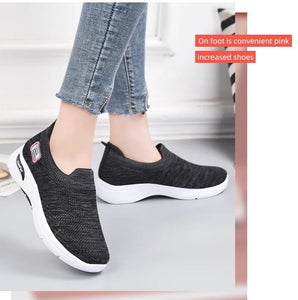 Women Vulcanized Walking Flat Shoes