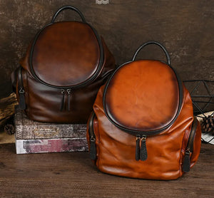 Women Retro Genuine Leather Shoulder Bag