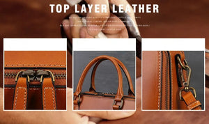 Women Vintage Genuine Leather Shoulder Bags