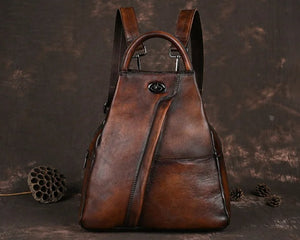 Women Vintage Cowhide Genuine Leather Bags