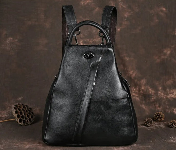Women Vintage Cowhide Genuine Leather Bags