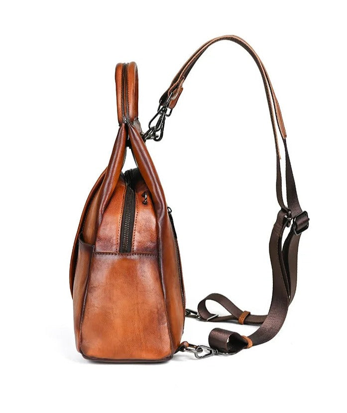 Women Vintage Cowhide Genuine Leather Bags