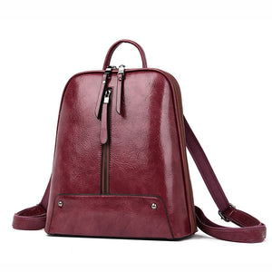 Women Leather Large Capacity Shoulder Bags