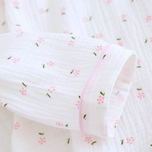 Women Casual Gauze Cotton Pyjama Set