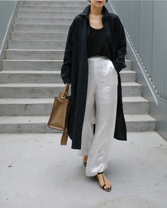 Women Korean Style Irregular Shirt Dress