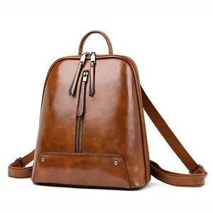Women Leather Large Capacity Shoulder Bags