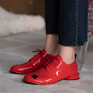 Women Vintage Genuine Leather Handmade Shoes