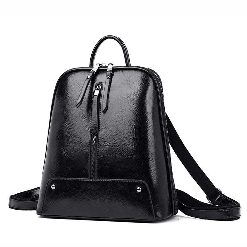 Women Leather Large Capacity Shoulder Bags