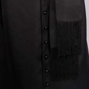 Medieval Priest Costume Robe Clergy Cassock