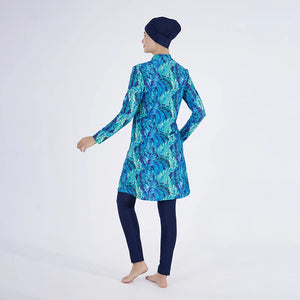 Women Hijab Modest Burkini 3 Pcs Swimsuit