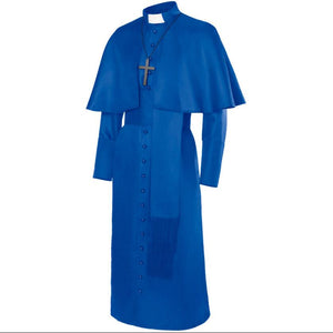 Medieval Priest Costume Robe Clergy Cassock