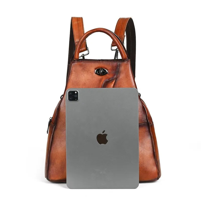 Women Vintage Cowhide Genuine Leather Bags