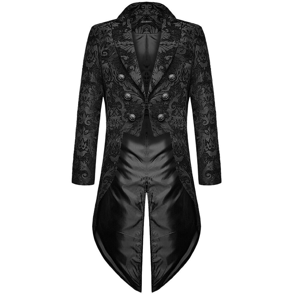 Medieval Cosplay Gothic Tailcoat Jacket