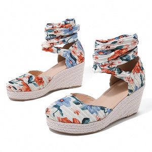 Woman Ankle Strap Casual Shoes