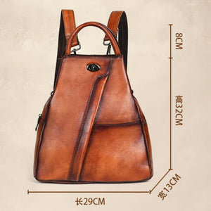 Women Vintage Cowhide Genuine Leather Bags