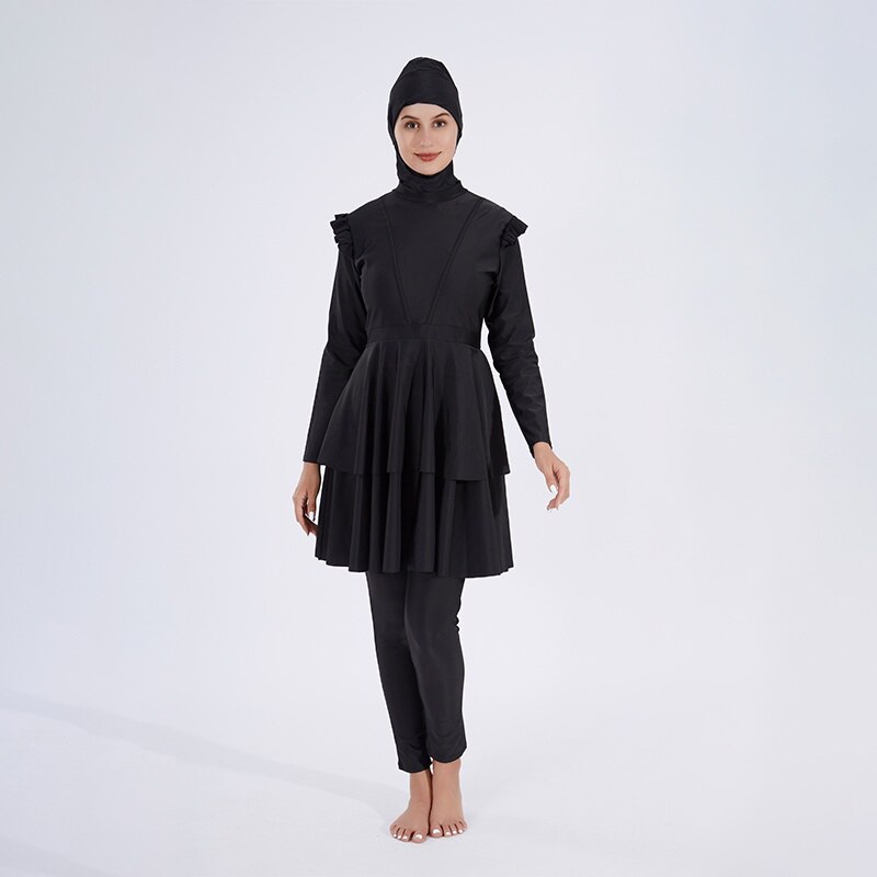 Women Burkini Swimwear Hijab Modest Swimming Suit