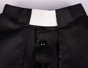 Medieval Priest Costume Robe Clergy Cassock