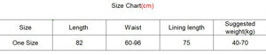 Women Both Sides Wear Pearls Mesh Skirt
