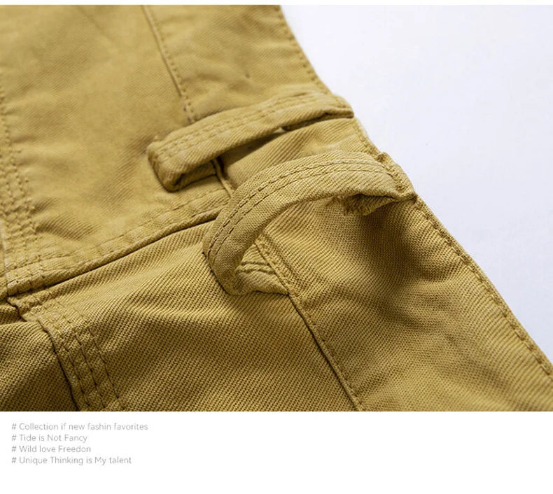 Men Cargo Camouflage Cotton Shorts