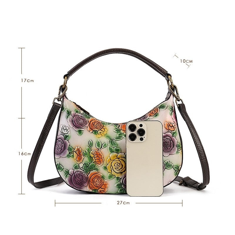 Women Genuine Leather Crossbody Bag