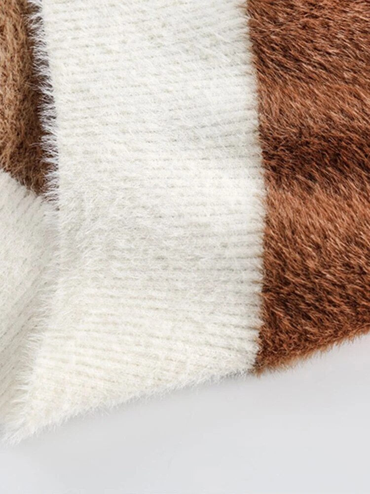 Women Casual Loose Knitting Pullover