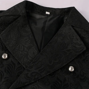 Men Steampunk Renaissance Jacquard Medieval Waistcoat