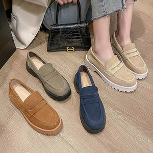 Women Loafers Casual Platform Shoes