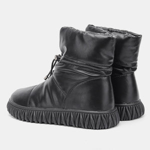 Women Retro Genuine Leather Casual Boots