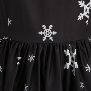 Women Christmas Casual Slim Print Dress