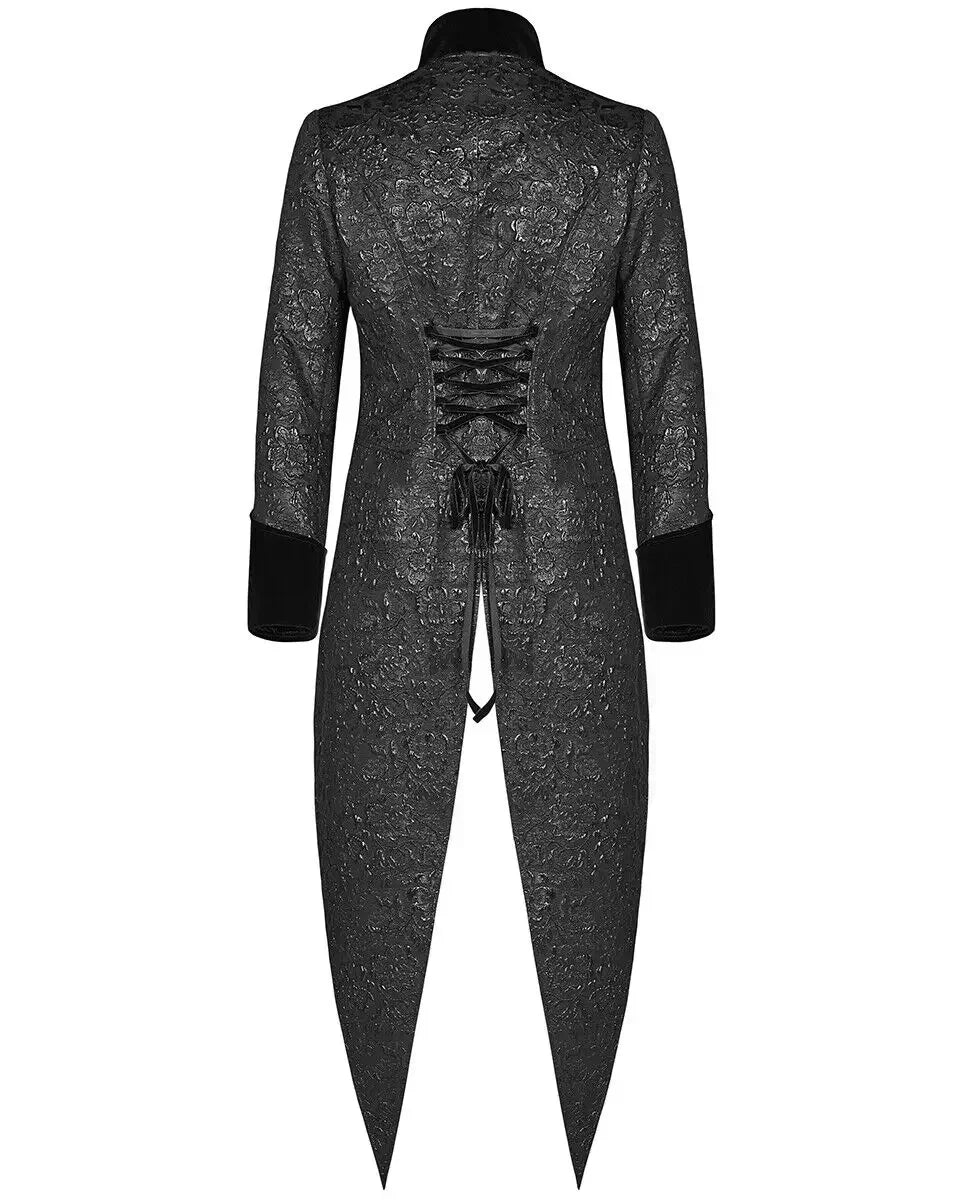 Men Punk Rave Gothic Tailcoat Jacket