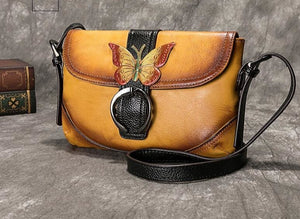 Women Retro Genuine Leather Shoulder Bags