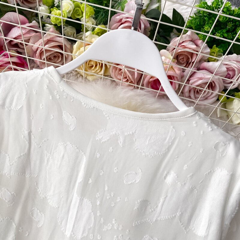 Women Chic Embroidered Vintage Dress