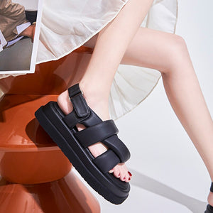 Women Casual Flat Ankle Strap Sandals