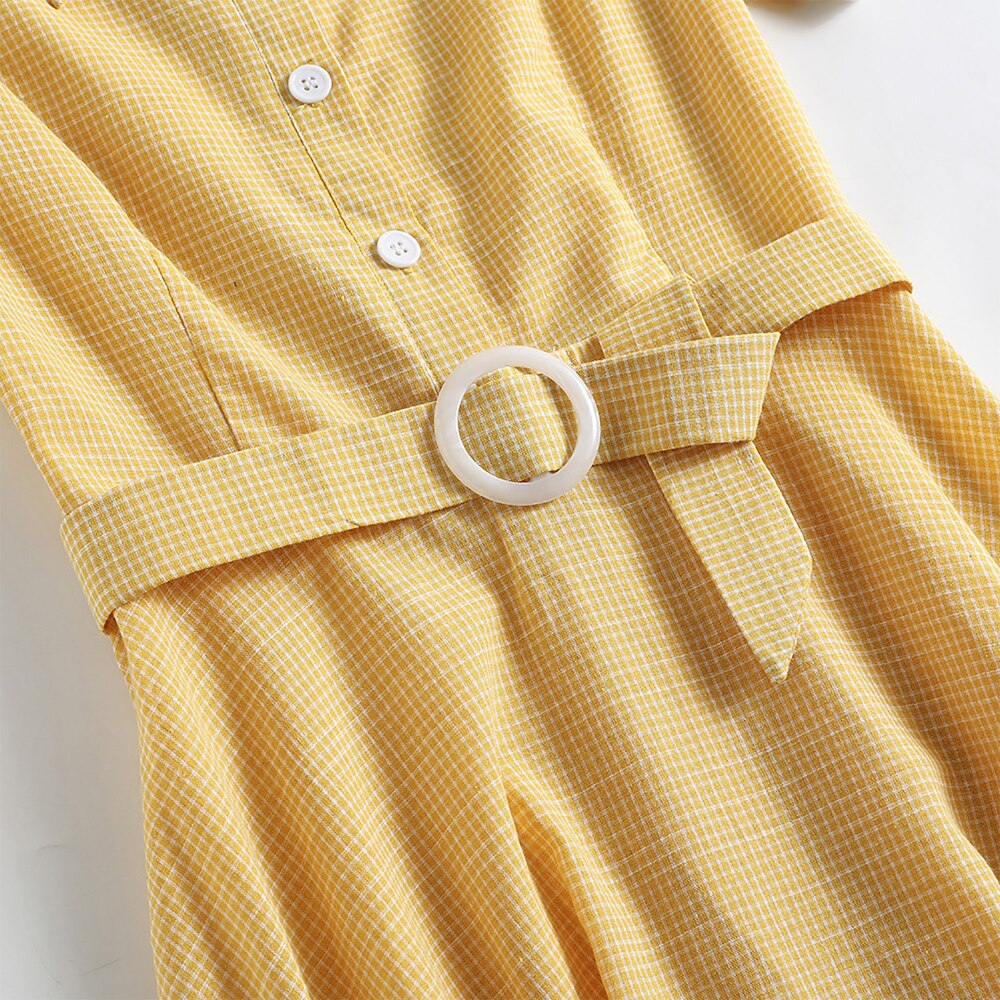 Women French Robe Vintage Rockabilly Retro Dress