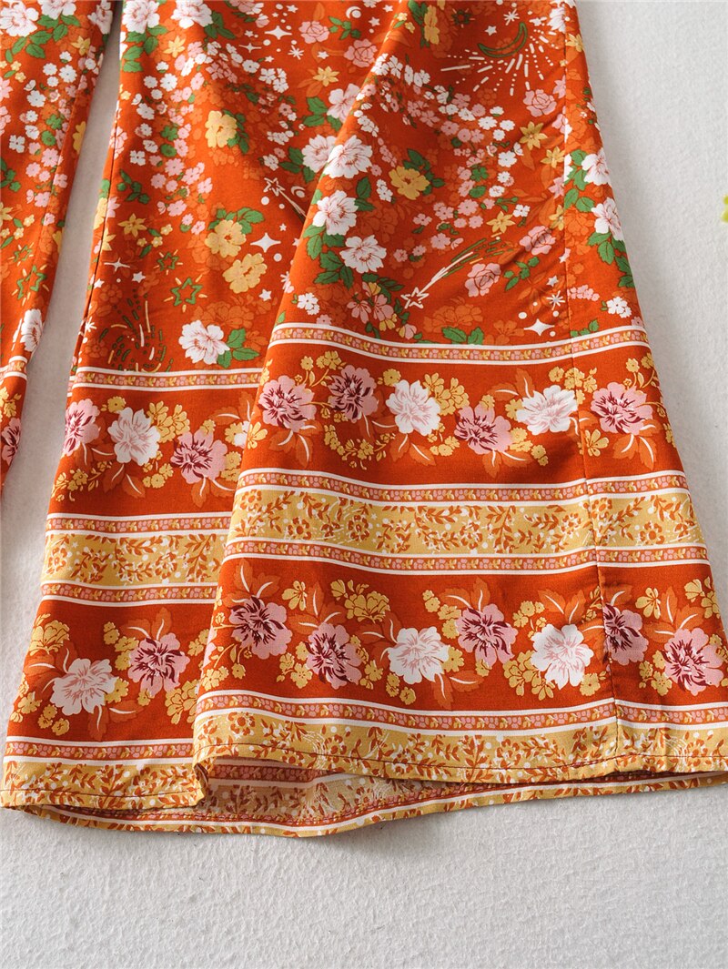 Women Bohemian Two Piece Outfits Sets
