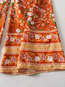 Women Bohemian Two Piece Outfits Sets