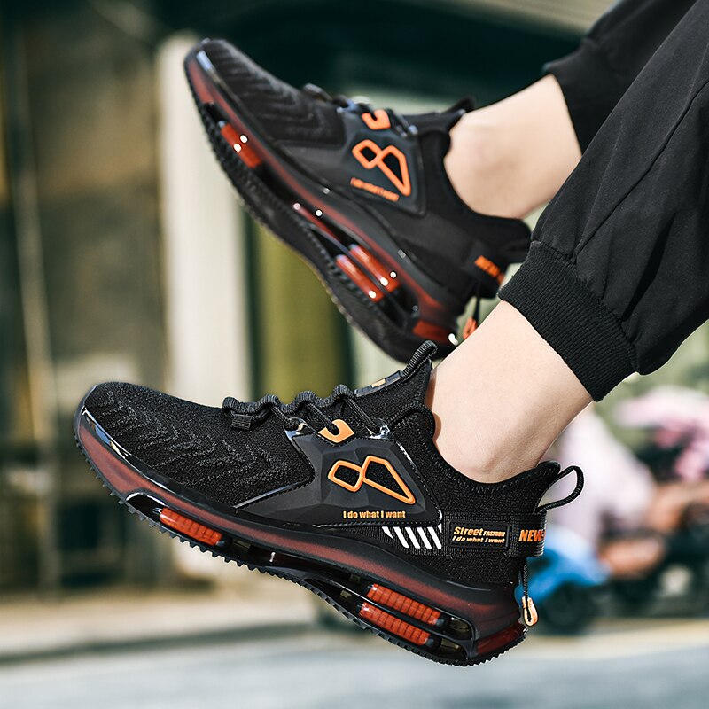 Men Race Breathable Sneaker Loafers Running Shoes