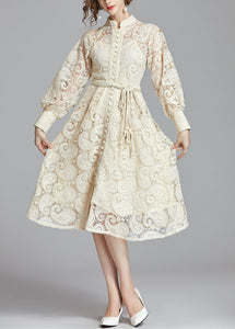 Women Vintage Celebrity-inspired Vestidos Lace Dress