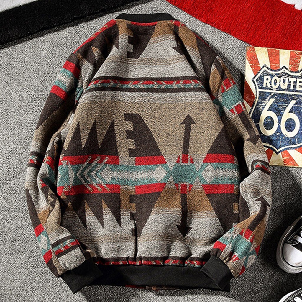 Men Vintage Casual Coat Jacket
