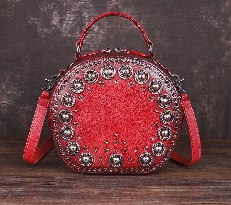 Women Retro Handmade Genuine Leather Bags