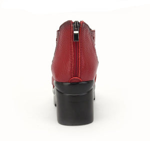 Women Handmade Ethnic Style Leather Shoes Sandals