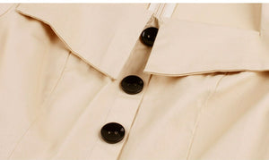 Women Retro Cotton Vintage Tunic Vestidos Dress