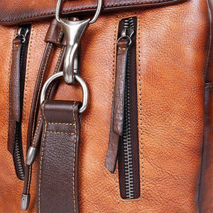 Women Retro Leather Vintage Cowhide Bags