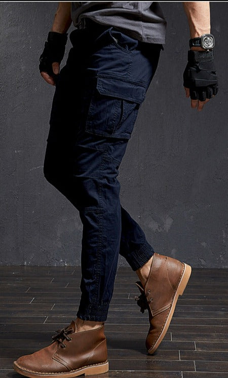 Men Slim Military Camouflage Casual Tactical Cargo Pant