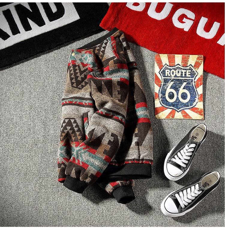 Men Vintage Casual Coat Jacket
