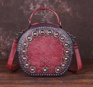 Women Retro Handmade Genuine Leather Bags