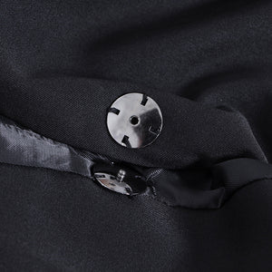 Women Asymmetric Embroidered Tassel Jacket Outerwear Coat