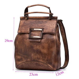 Women Vintage Genuine Leather Handmade Bags