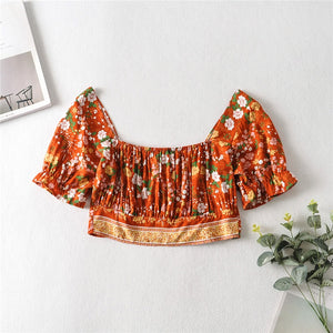 Women Bohemian Two Piece Outfits Sets